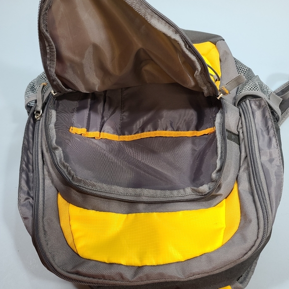 Embark Yellow & Gray Backpack - Picture 5 of 8